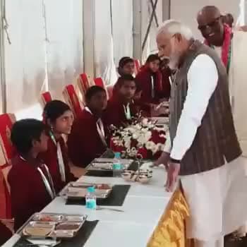 Had a good conversation with the children. They didn’t mind the late lunch :) #Shashi Tiwari