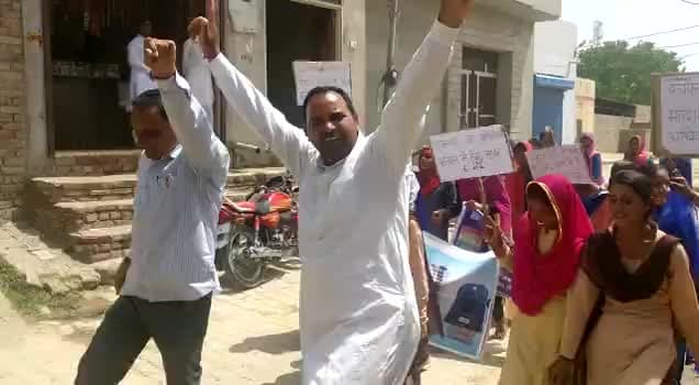 #संगरिया- #ढाबां एवं #मोरजंड सिखान में हुआ वोट बारात का आयोजन #मतदाताओं को किया जागरूक
