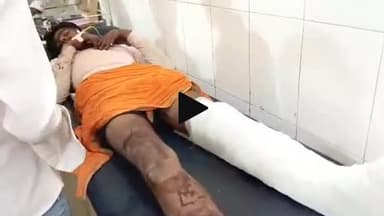 सीतापुर: गोडियन पुरवा ग्राम पंचायत में तेज रफ्तार ट्रैक्टर ने मोटरसाइकिल को मारी जोरदार टक्कर, एक व्यक्ति हुआ घायल