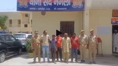 हसनपुर: सैद नगली थाना पुलिस ने बलात्कार व अन्य धाराओं में फरार चल रहे 5 वारंटियों को किया गिरफ्तार