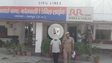 रामपुर: पनबड़िया के पास कूटरचित दस्तावेज तैयार कर जानवरों की खरीद-फरोख्त के मामले में वांछित अभियुक्त को पुलिस ने किया गिरफ्तार