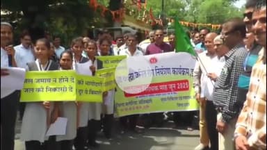 कनाड़िया: मलेरिया की रोकथाम के लिए जागरूकता रैली निकाली गई, सीएमएचओ ने मलेरिया उन्मूलन रथ को रवाना किया