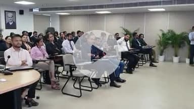 देहरादून: मसूरी देहरादून विकास प्राधिकरण में श्रीलंकाई अधिकारियों का 40 सदस्य दल पहुंचा