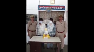 बड़ौत: सूप मार्ग पर शराब के ठेके से अंग्रेजी शराब व ₹56,000 नकदी चोरी के मामले में बुढ़पुर के 2 आरोपी गिरफ्तार