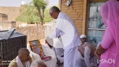 पोकरण: केंद्रीय पर्यटन मंत्री गजेंद्र सिंह शेखावत ने डोलिया और भादरिया गांव में शोक संतप्त परिवारों को दी सांत्वना