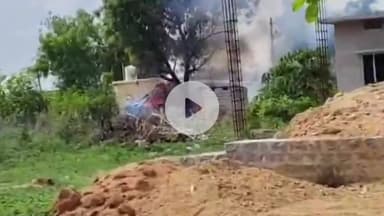 ఆత్మకూరు ఎం: సింగారం గ్రామంలో వంటగ్యాస్ లీకై పూరి గుడిసే, రెండు ద్విచక్ర వాహనాలు దగ్ధం