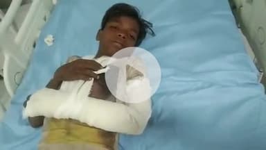 सहाड़ा: महेंद्रगढ़ में ट्रेलर ने बाइक को मारी टक्कर, बाइक पर सवार बालक घायल, जिला अस्पताल में कराया भर्ती