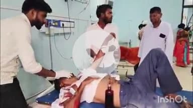 आरा: दुल्हीनगंज एवं इसाढ़ी गांव के बीच टोल प्लाजा के समीप बाइक अनियंत्रित होकर पलट गई, वीडियोग्राफर घायल