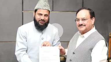 रामपुर: रामपुर के सांसद ने केंद्रीय स्वास्थ्य मंत्री जेपी नड्डा के आवास पर रामपुर की बदहाल स्वास्थ्य सेवाओं पर की चर्चा