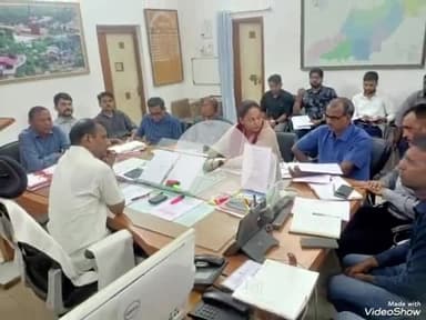 जालौर: जालौर में वंदे गंगा जल संरक्षण जन अभियान के लिए सीईओ ने ली बैठक