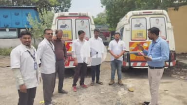 सिंगरौली: जिले में 108 एंबुलेंस ऑपरेशन टीम के मैनेजर ने किया निरीक्षण, पायलटों से मिलकर दिए निर्देश