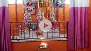 गांव सलेमपुर गोसाईं स्थित श्रीराम जानकी मंदिर पर सुबह शाम होता भजन कीर्तन, दूर दराज प्रसाद चढ़ाने आते हैं लोग।