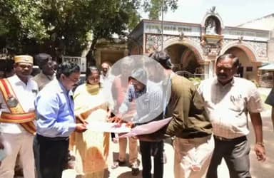 தஞ்சாவூர்: சரஸ்வதி மஹால் நூலகத்தில் மேற்கொள்ள வேண்டிய பணிகள் குறித்து கலெக்டர் ஆய்வு