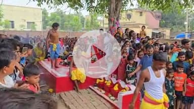 नाथनगर: बहरपूजा समारोह समिति द्वारा काली मंदिर में सालाना पूजा का आयोजन, हर वर्ष ज्येष्ठ माह के चौथे मंगल को होती है