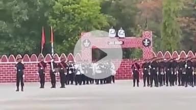 वाराणसी में पासिंग आउट परेड के दौरान 197 अग्निवीरों ने राष्ट्र सेवा की ली शपथ