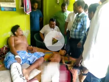 রামনগর ২: পথদুর্ঘটনায় আহত হয়েছিলেন বড় রাংকুয়ায় BJP কর্মী ও তাঁর ছেলে, আহতদের দেখতে গেলেন কাঁথির সাংসদ