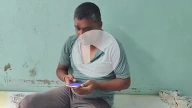 झाझा: एक ट्रैक्टर चालक ने असनालेवाड गांव के पास पुलिस पर मारपीट कर घायल करने का गंभीर आरोप लगाया