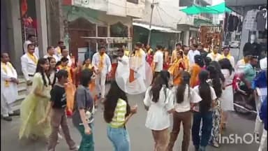 धार: राजगढ़ में माहेश्वरी समाज राजगढ़, रिंगनोद और सरदारपुर ने मनाई महेश जयंती, निकाली भव्य शोभायात्रा