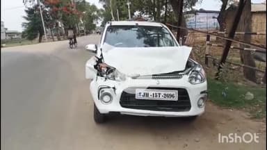 बरहट: बाबा ढाबा के पास कंटेनर और एसयूवी कार की टक्कर में चार युवक घायल, पुलिस ने दोनों वाहनों को किया जब्त