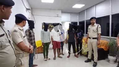 बेतिया: लूटकांड मामले में 7 अपराधी गिरफ्तार, बेतिया पुलिस अधीक्षक ने की प्रेस वार्ता