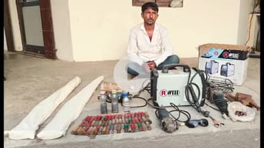 માળીયા: માળીયા મિયાણાના ચીખલી ગામે હથિયાર બનાવવાની મીની ફેકટરી ઝડપાઇ, એક ઇસમની ધરપકડ....