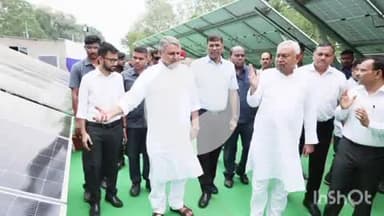 बिक्रम: मुख्यमंत्री नीतीश कुमार ने असपुरा में नवनिर्मित सोलर प्लांट का किया निरीक्षण