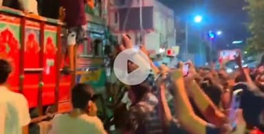 पटना ग्रामीण: RCB ने पहली बार आईपीएल का खिताब जीता, बोरिंग रोड चौराहे पर खूब पटाखे फोड़े गए, युवा झूमते नजर आए