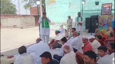 कोल: चिलकौरा में धरने के दौरान भाकियू अध्यक्ष सुनील का बयान, मुक़दमे के लिए तैयार हैं, लेखपाल की कमर लाल करने की बात