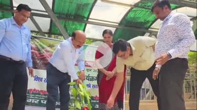 अमरोहा: अमरोहा पहुंचे विशेष सचिव ने आगामी कार्यक्रमों को लेकर पालिका में ली बैठक, पौधारोपण भी किया