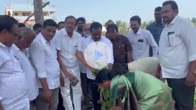 పర్యావరణ పరిరక్షణకు మొక్కలు నాటండి: పోతవరంలో ఎమ్మెల్యే గిడ్డి సత్యనారాయణ
