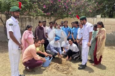 ਮਲੋਟ: ਮਿਮਿਟ ਮਲੋਟ ਦੇ ਐੱਨਸੀਸੀ ਨੇਵਲ ਵਿੰਗ ਦੇ ਕੈਡਿਟ ਨੇ ਮਨਾਇਆ ਵਿਸ਼ਵ ਵਾਤਾਵਰਣ ਦਿਵਸ