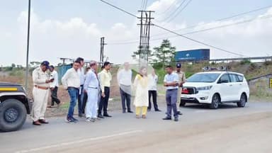 शाजापुर: कलेक्टर सुश्री बाफना ने सिंहस्थ 2028 की तैयारियों के लिए शाजापुर में विभिन्न कार्यों का निरीक्षण किया