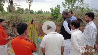 रायसेन: सरई में वर्षा जल संचयन के लिए खेत तालाब, कूप रिचार्ज पिट व अमृत सरोवर का निर्माण