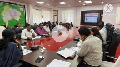 मुरहू: समाहरणालय में उपायुक्त की अध्यक्षता में जिला ई-गवर्नेंस सोसायटी और टेलीकॉम कमेटी खूंटी की बैठक आयोजित