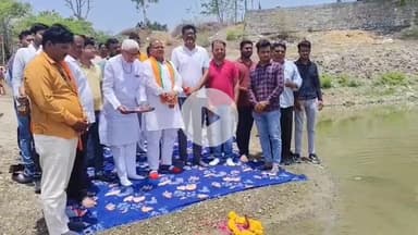 रामगंजमण्डी: वन्दे गंगा अभियान की रोसली गांव के तालाब से कलश यात्रा के साथ हुई शुरुआत, सुकेत में नुक्कड़ नाटक से किया गया जागरूक