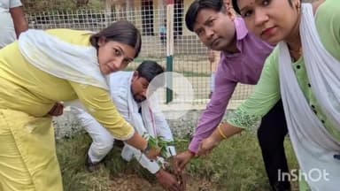 पीरो: पीरो में विभिन्न जगहों पर विश्व पर्यावरण दिवस पर पदाधिकारियों ने किया पौधारोपण