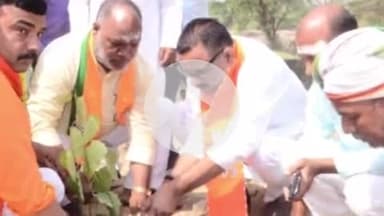 विश्व पर्यावरण दिवस पर महापौर व नगर आयुक्त ने करसड़ा में 'मां' के नाम पर 101 वृक्ष का किया पौधरोपण