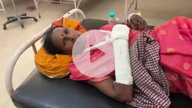 टीकमगढ़: दिगौड़ा के पास चलती बाइक से गिरी महिला, हुई घायल