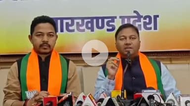 कांके: हरमू स्थित बीजेपी कार्यालय में बीजेपी प्रवक्ता ने झारखंड की स्वास्थ्य व्यवस्था पर सरकार को घेरा