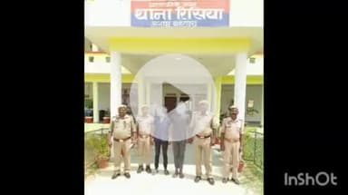 नानपारा: रिसिया पुलिस ने चोरी के उपकरण के साथ एक अभियुक्त को किया गिरफ्तार