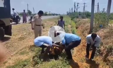 కనిగిరి: చిలకపాడు వద్ద ట్రాక్టర్ బోల్తా పడి వ్యక్తికి తీవ్ర గాయాలు, మానవత్వం చాటుకున్న కనిగిరి డిఎస్పి సాయి ఈశ్వర్ యశ్వంత్