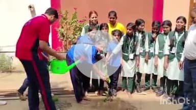 आरा: संभावना आवासीय उच्च विद्यालय में विश्व पर्यावरण दिवस के मौके पर कार्यक्रम का आयोजन