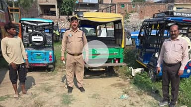 रामपुर: सिविल लाइन क्षेत्र में सघन चेकिंग अभियान के दौरान 5 वाहन हुए सीज, 5 के खिलाफ की गई चालान की कार्रवाई