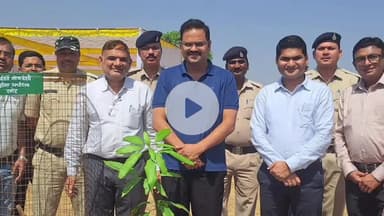 दमोह: विश्व पर्यावरण दिवस पर पुलिस अधीक्षक श्रुतकीर्ति सोमवंशी ने किया पौधारोपण, स्टाफ से भी की पौधारोपण की अपील