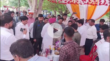 मछलीशहर: फरीदाबाद में विकसित कृषि संकल्प अभियान में कृषि राज्यमंत्री ने किसानों को दी तकनीकी जानकारी