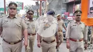 गभाना: गभाना में आगामी त्योहार को मद्देनज़र समस्त क्षेत्राधिकारियों ने थाना प्रभारियों के साथ क्षेत्र का किया निरीक्षण