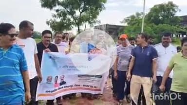 जगदलपुर: विश्व पर्यावरण दिवस पर लालबाग हाउसिंग बोर्ड कॉलोनी के भुतहा तालाब में महापौर ने किया वृक्षारोपण