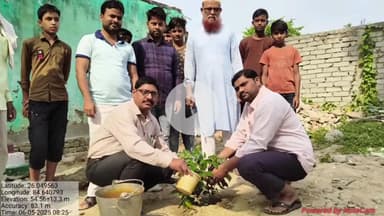 लहलादपुर के विभिन्न विद्यालय में विश्व पर्यावरण दिवस के शुभ अवसर पर प्रखंड शिक्षा पदाधिकारी प्रखंड विकास पदाधिकारी निलेश कुमार जी ने किया पौधारोपण