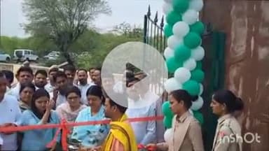 टोंक: ज़िला प्रमुख सरोज बंसल ने ज़िला कलेक्टर डॉ सौम्या झा के साथ दूधिया बालाजी लव कुश वाटिका का किया लोकार्पण