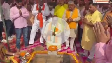 MLC एवं जिलाध्यक्ष हंसराज विश्वकर्मा ने सांसद निधि योजना के तहत कंदवा में विभिन्न विकास कार्यों का किया शिलान्यास